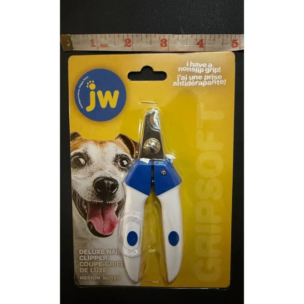 JW Pet Company Deluxe Dog Nail Clipper Medium NEW